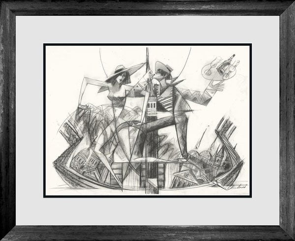 Dancing Waters - Original Study - Andrei Protsouk - Watergate Contemporary
