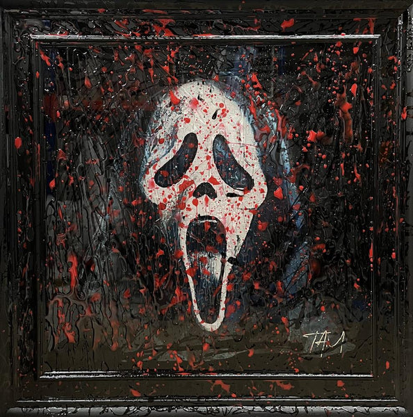 Do You Like Scary Movies - Deep Cast Liquid Resin - The Art Maverick - Watergate Contemporary