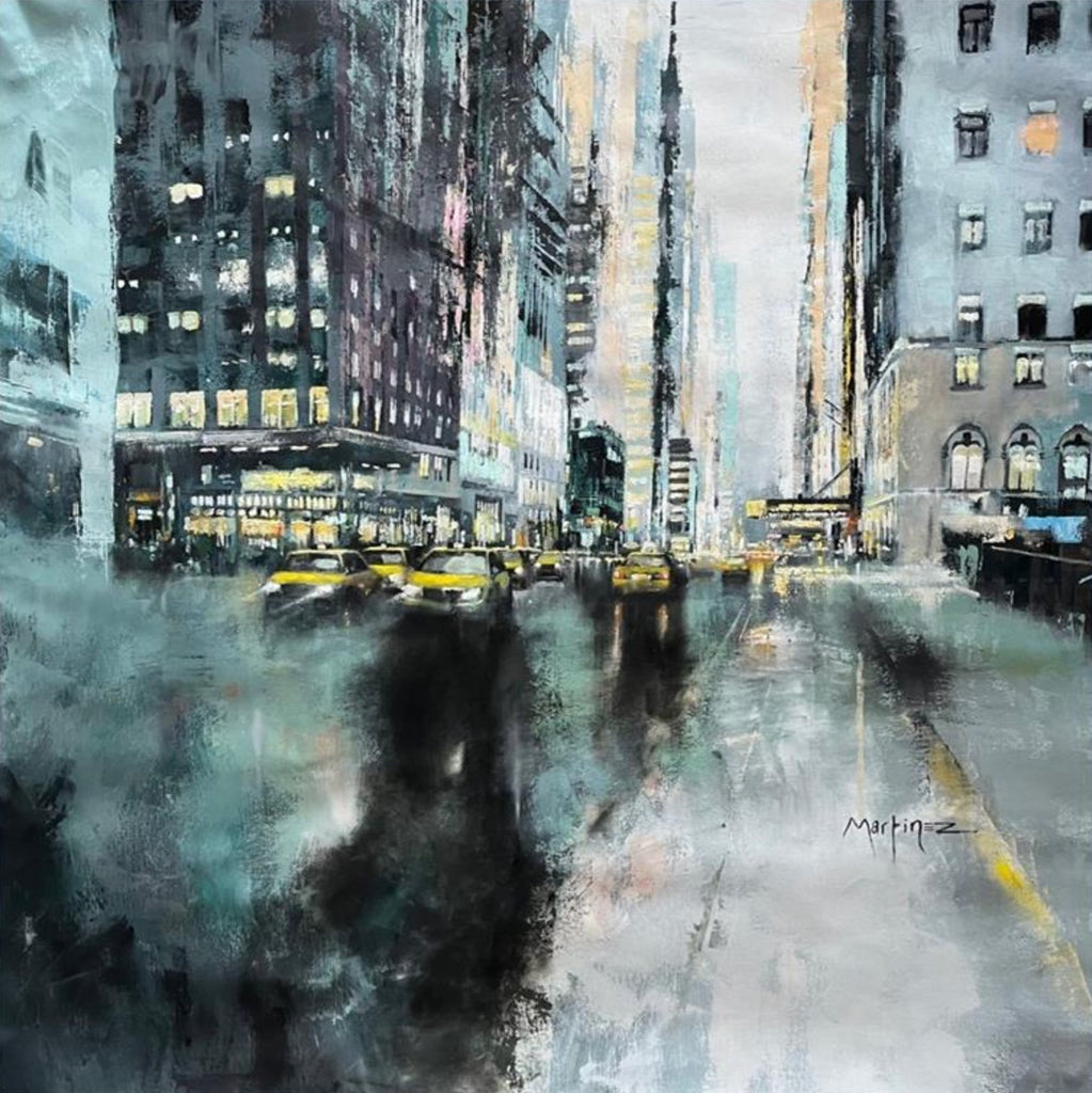 Driving Down 5th Avenue (Original) by Jose Martinez - Jose Martinez - Watergate Contemporary