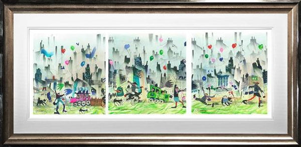 Easy Come, Easy Go - Triptych - Sue Howells RWS - Watergate Contemporary