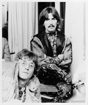 George Harrison and John Lennon (small) - Philip Townsend - Watergate Contemporary