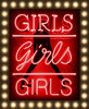 Girls, Girls, Girls (Red) by Courty - Courty - Watergate Contemporary