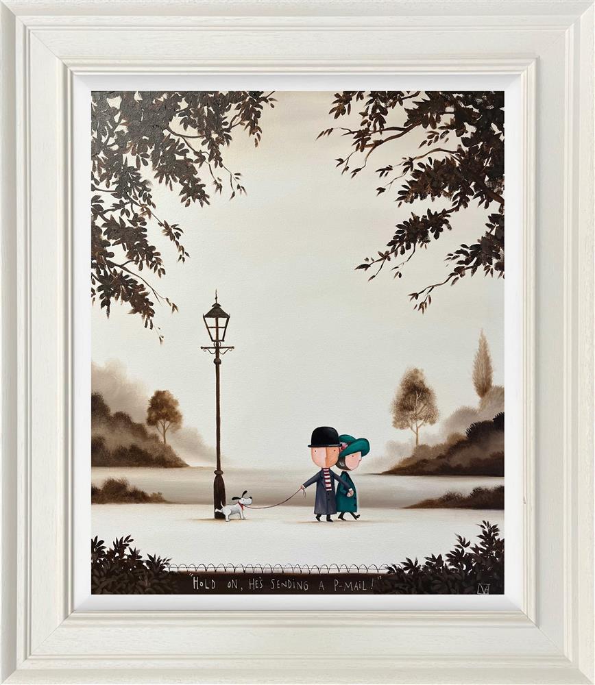 Hold On, He's Sending A P - Mail! - Michael Abrams - Watergate Contemporary