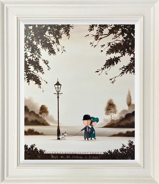 Hold On, He's Sending A P - Mail! - Michael Abrams - Watergate Contemporary