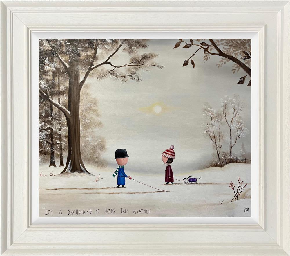 It's A Dachshund. He Hates This Weather - Michael Abrams - Watergate Contemporary