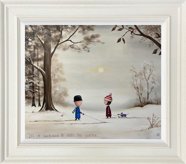 It's A Dachshund. He Hates This Weather - Michael Abrams - Watergate Contemporary