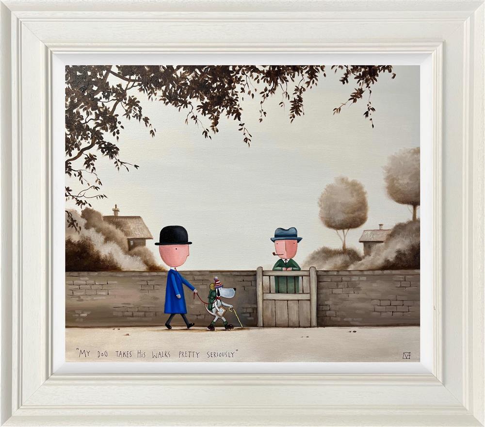 My Dog Takes His Walks Pretty Seriously - Michael Abrams - Watergate Contemporary