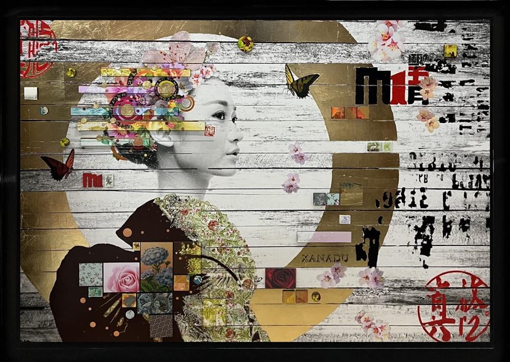 Porcelain Rites XL in Layers in Gold Leaf - The Trunk Of Funk - Watergate Contemporary