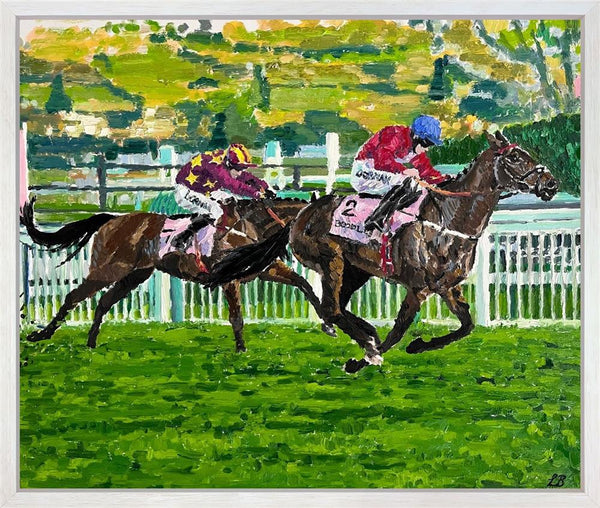 Rachael Blackmore and A Plus Tard Win The Cheltenham Gold Cup - Leila Barton - Watergate Contemporary