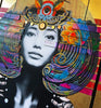 Sphinx Byobu in Layers in Gold Leaf by Gareth Tristan Evans - Gareth Tristan Evans - Watergate Contemporary