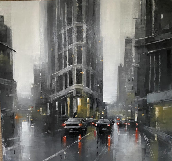 Stormy Night In NYC - Mark Beresford - Watergate Contemporary