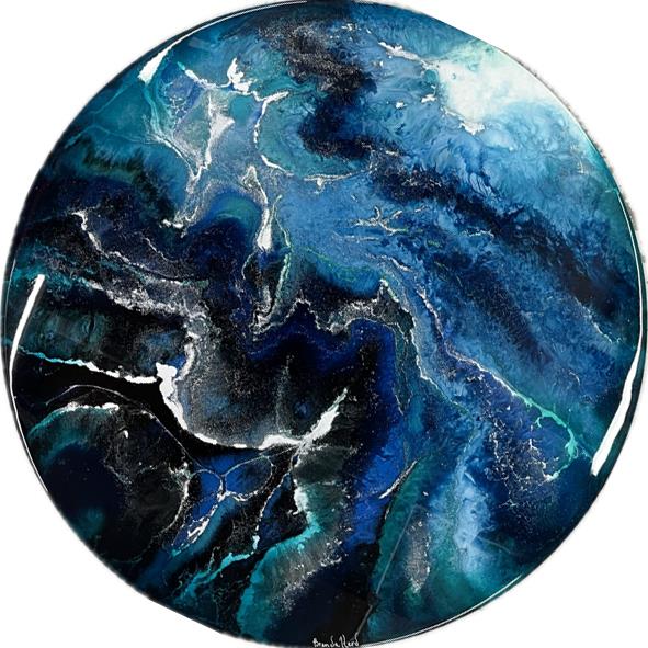 Teal It Sparkles - Brenda Herd - Watergate Contemporary