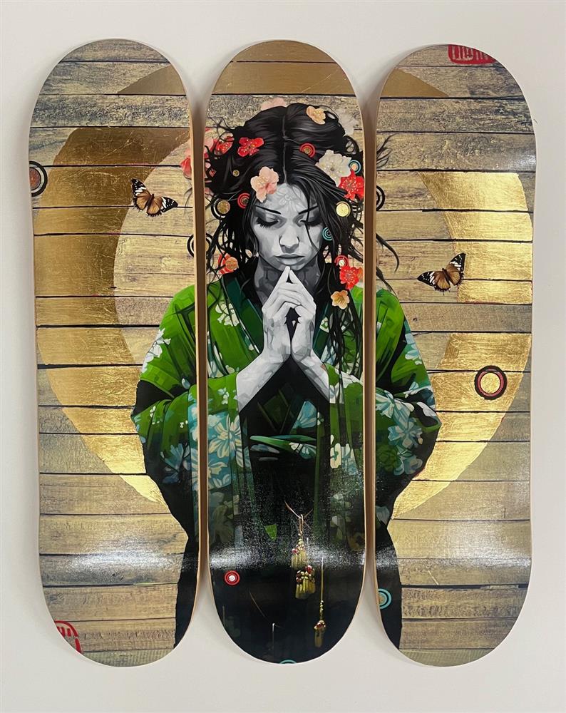 The Wave That Breaks Below - Skate Deck - The Trunk Of Funk - Watergate Contemporary