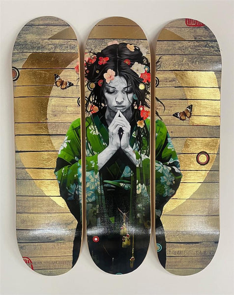 The Wave That Breaks Below - Skate Deck - The Trunk Of Funk - Watergate Contemporary