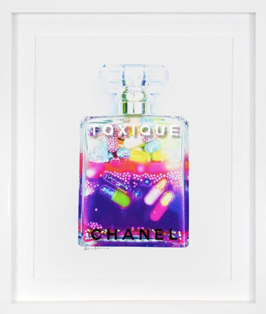 Toxique Chanel Purple (Deluxe) by Emma Gibbons - Emma Gibbons - Watergate Contemporary