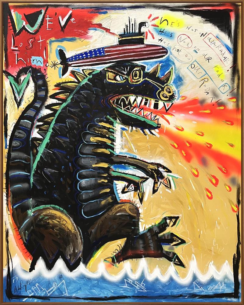 We&#8217;ve Lost Him! - Michael Abrams - Watergate Contemporary