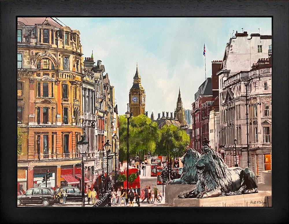 Whitehall From Trafalgar Square - Paul McIntyre - Watergate Contemporary